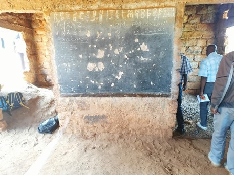 Interior before renovation to a lab