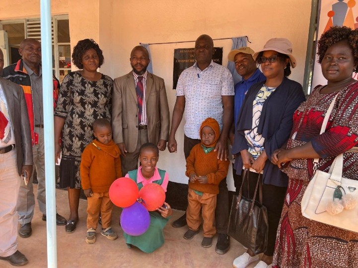 Sub County Director, School Headteacher, Parent Representative, pupils, Riziki Charities and KG Foundation